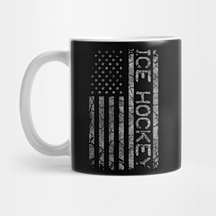 American Flag Ice Hockey Player Coach And Team For Men Women Mug